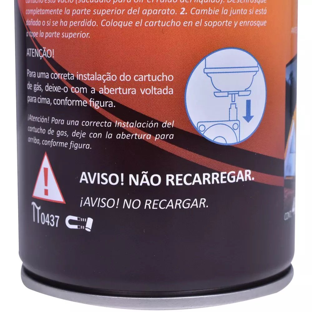 Cartucho de Gás Butano para Maçarico 227g Kala