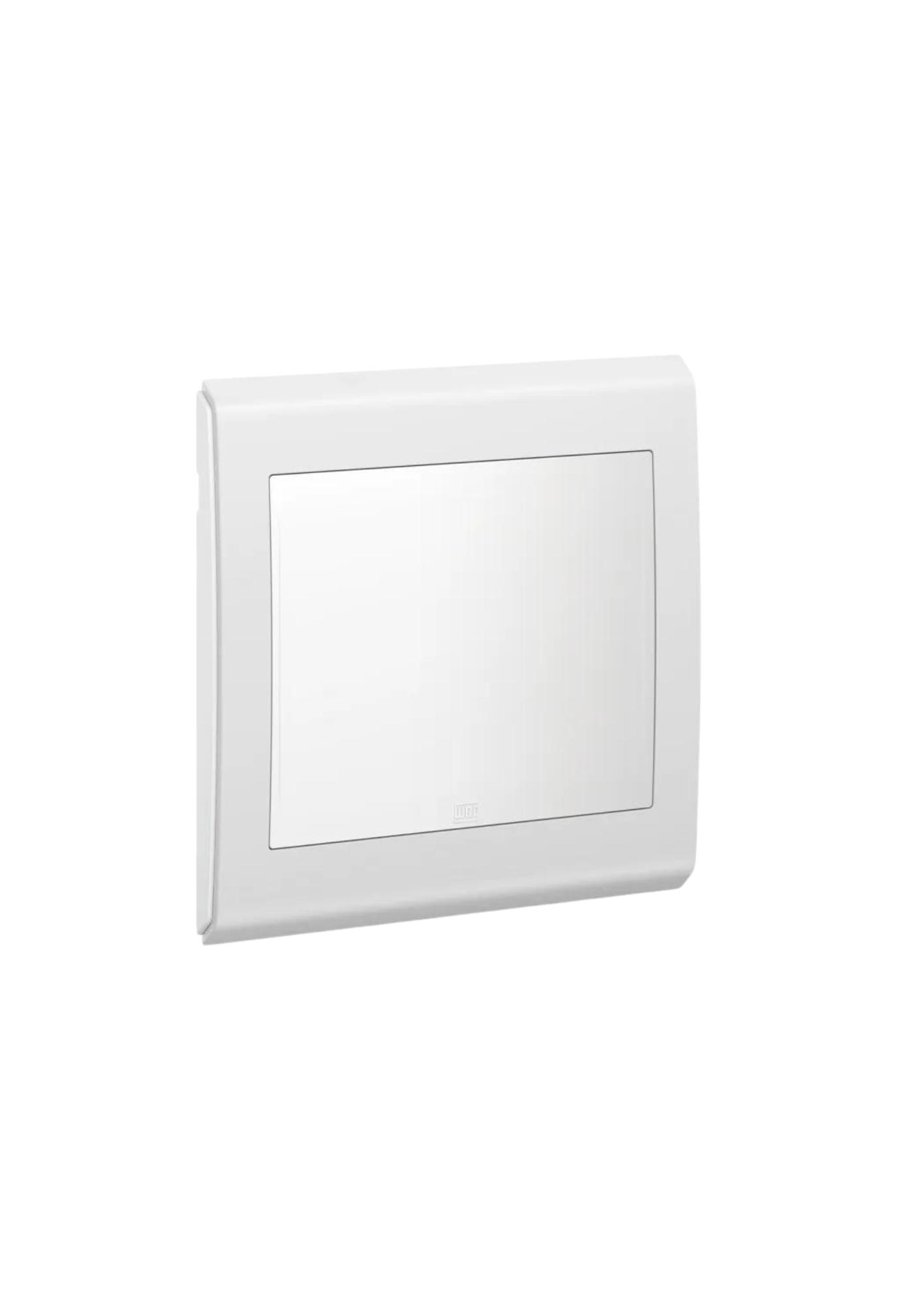 Placa Weg Refinatto 4X4 Cega Branco Branco Style Acetinado