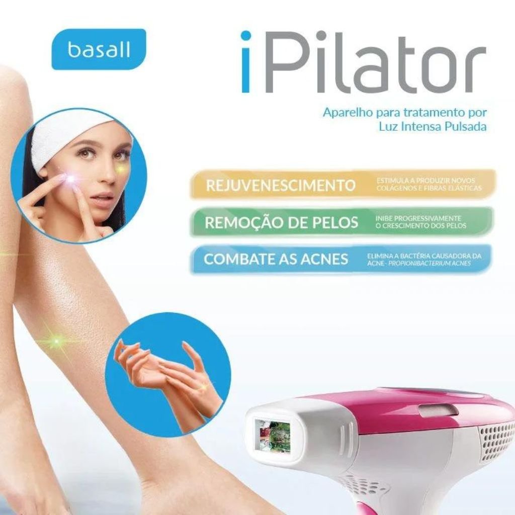 iPilator Depilador Luz Pulsada Portátil Basall