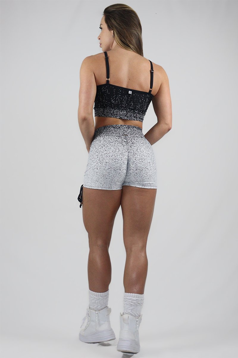 Shorts Fitness Modelador De Bumbum Agapanto Degrade