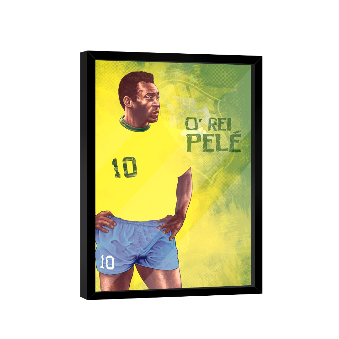 Quadro Decorativo O Rei Pelé