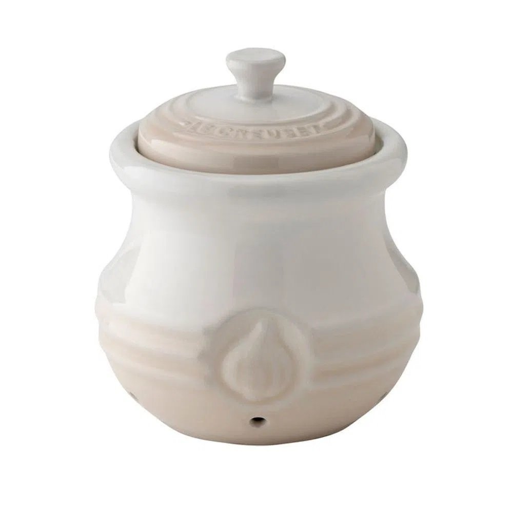 Pote De Alho Le Creuset Meringue Camicado