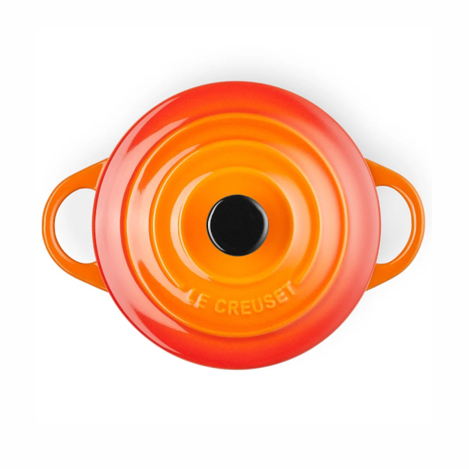 Mini Cocotte Cerâmica Le Creuset Laranja