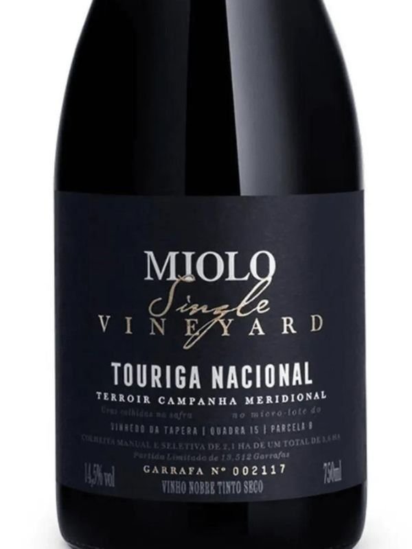 Vinho Tinto Miolo Single Vineyard Touriga Nacional 750 ML