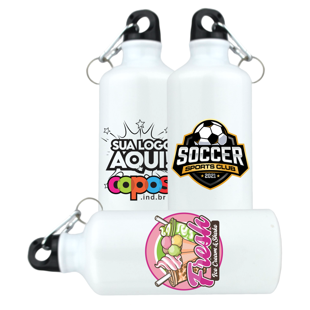 Garrafa Squeeze Alum Nio Ml Mosquet O Personalizado