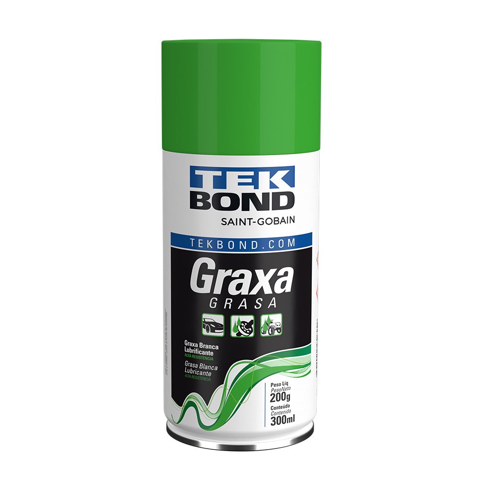 Graxa De L Tio Branca Spray Ml Tekbond Corebral