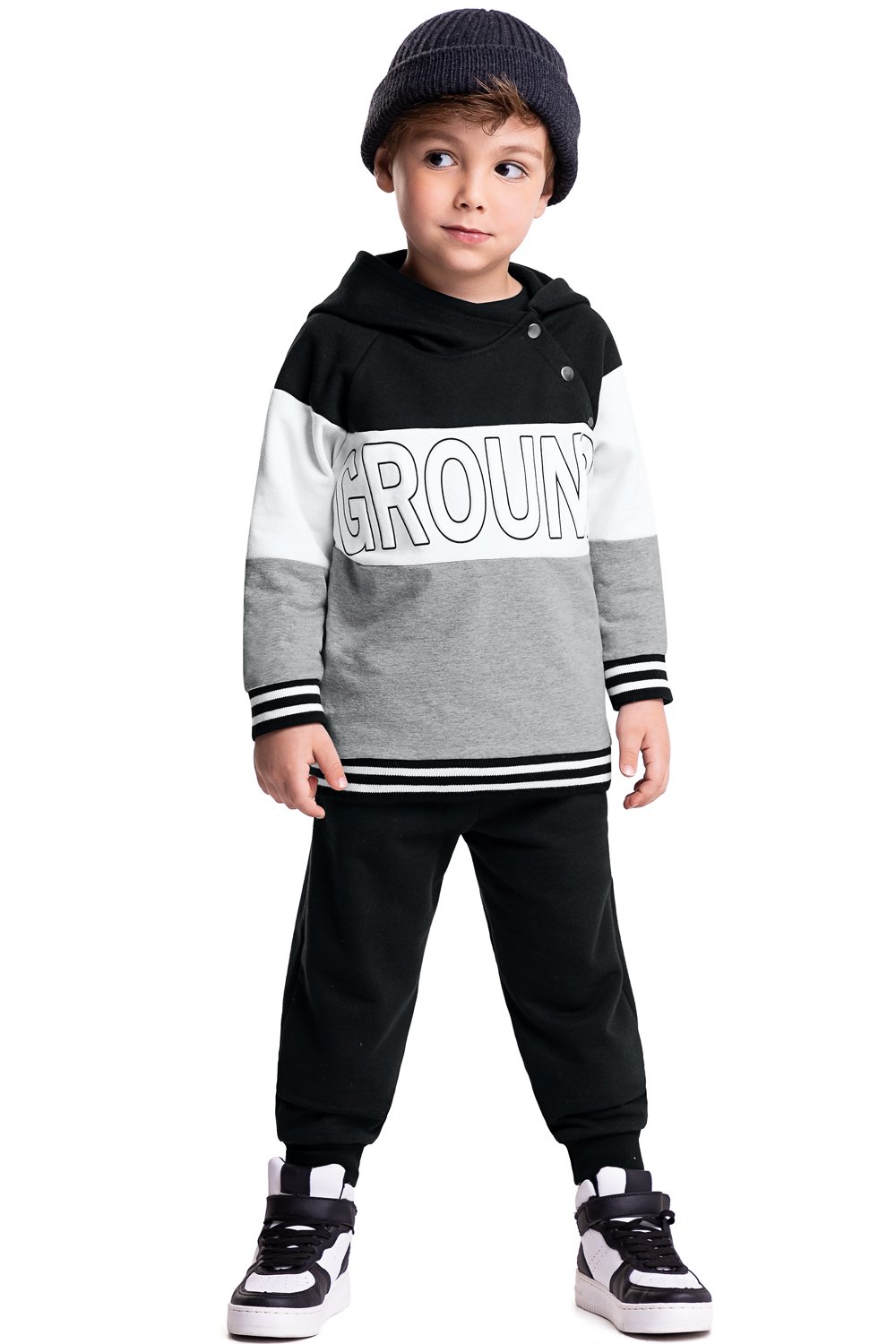 Conjunto Moletom Infantil Menino Ground Glinny