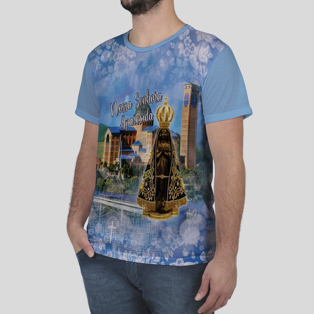 Camiseta Tradicional De Nossa Senhora Aparecida