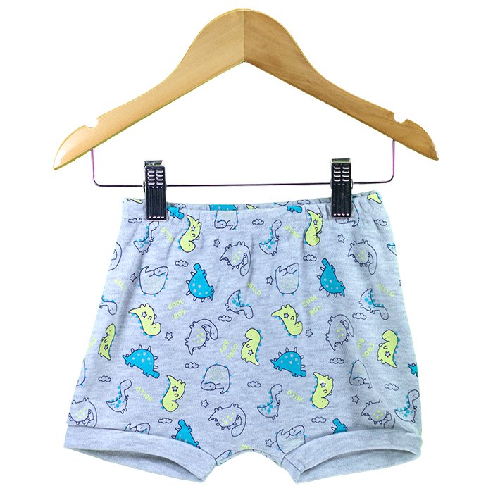 KIT Masculino De Shorts Dino Saurs