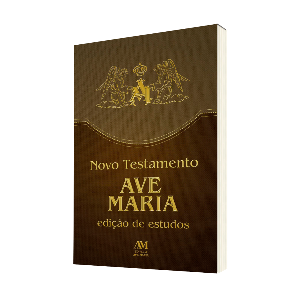 Novo Testamento Edi O Ave Maria Edi O De Estudos Capa Comum Tipo Brochura