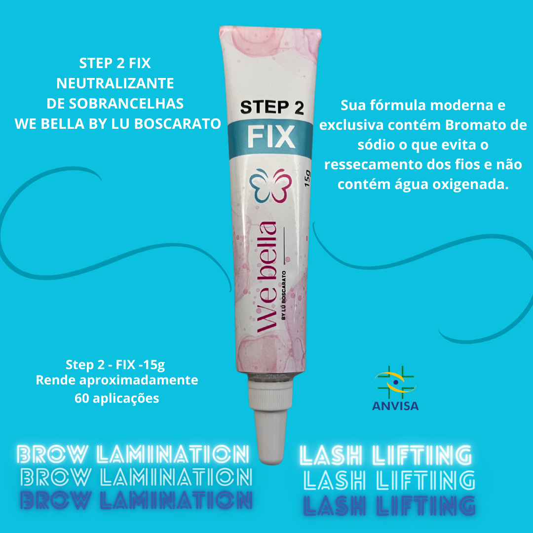 Kit Brow Lamination E Pasta Modeladora We Bella By Lu Boscarato