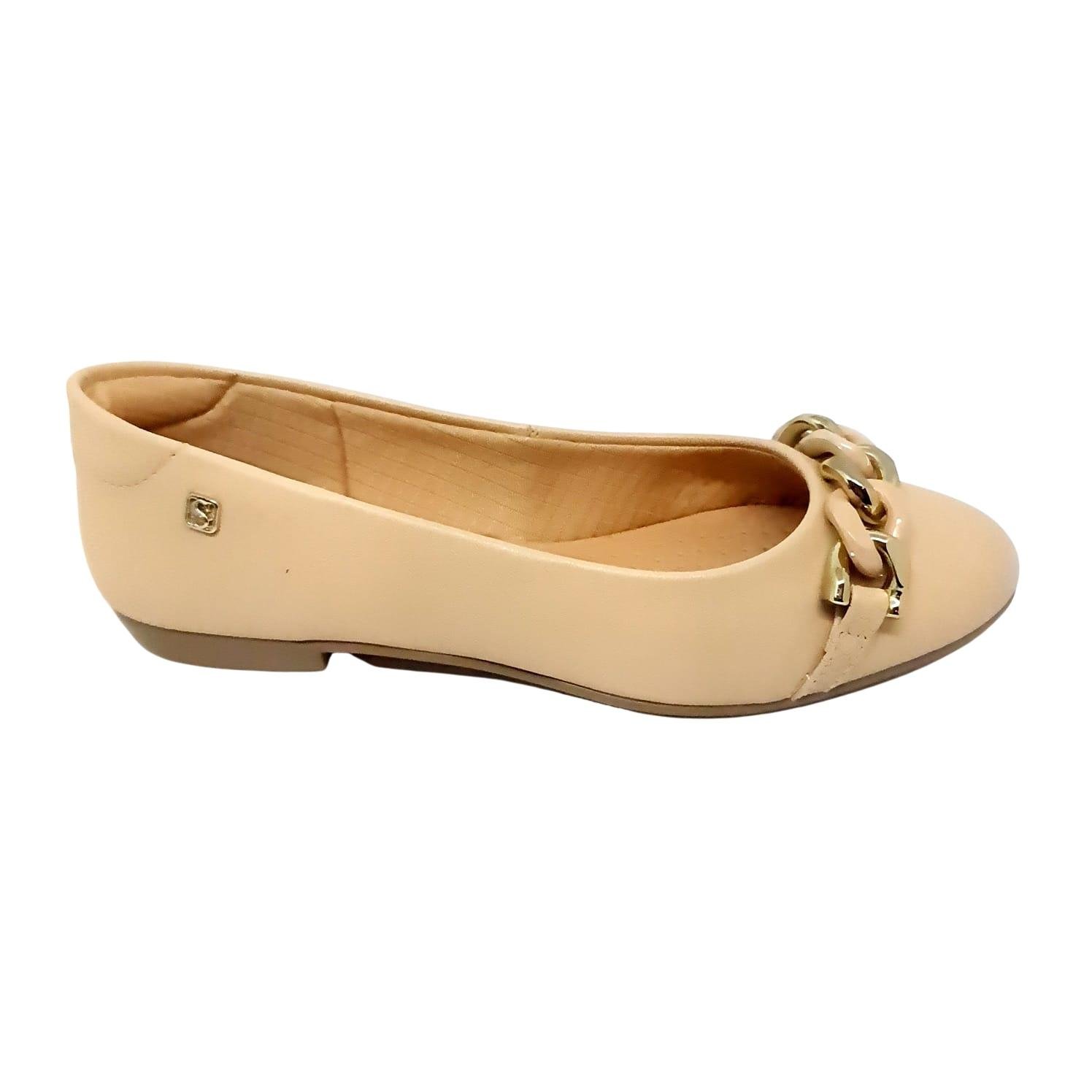 Compre Sapatilha Feminina Nude Luma Blanc