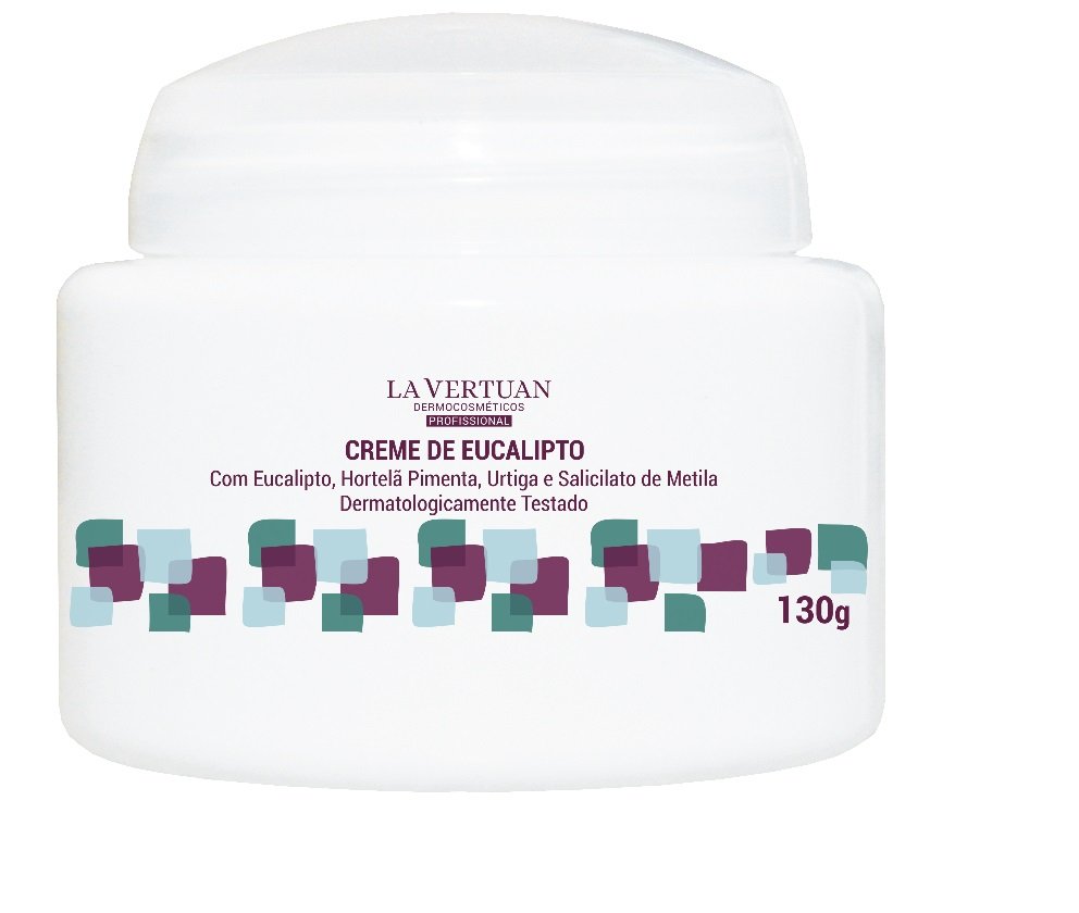 Creme De Eucalipto Para Massagem Relaxante La Vertuan 130g