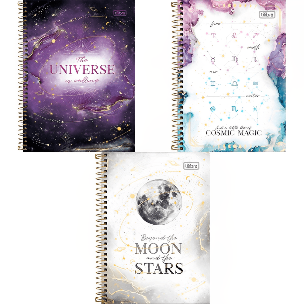 Caderno Tilibra Magic Folhas Diversas Capas