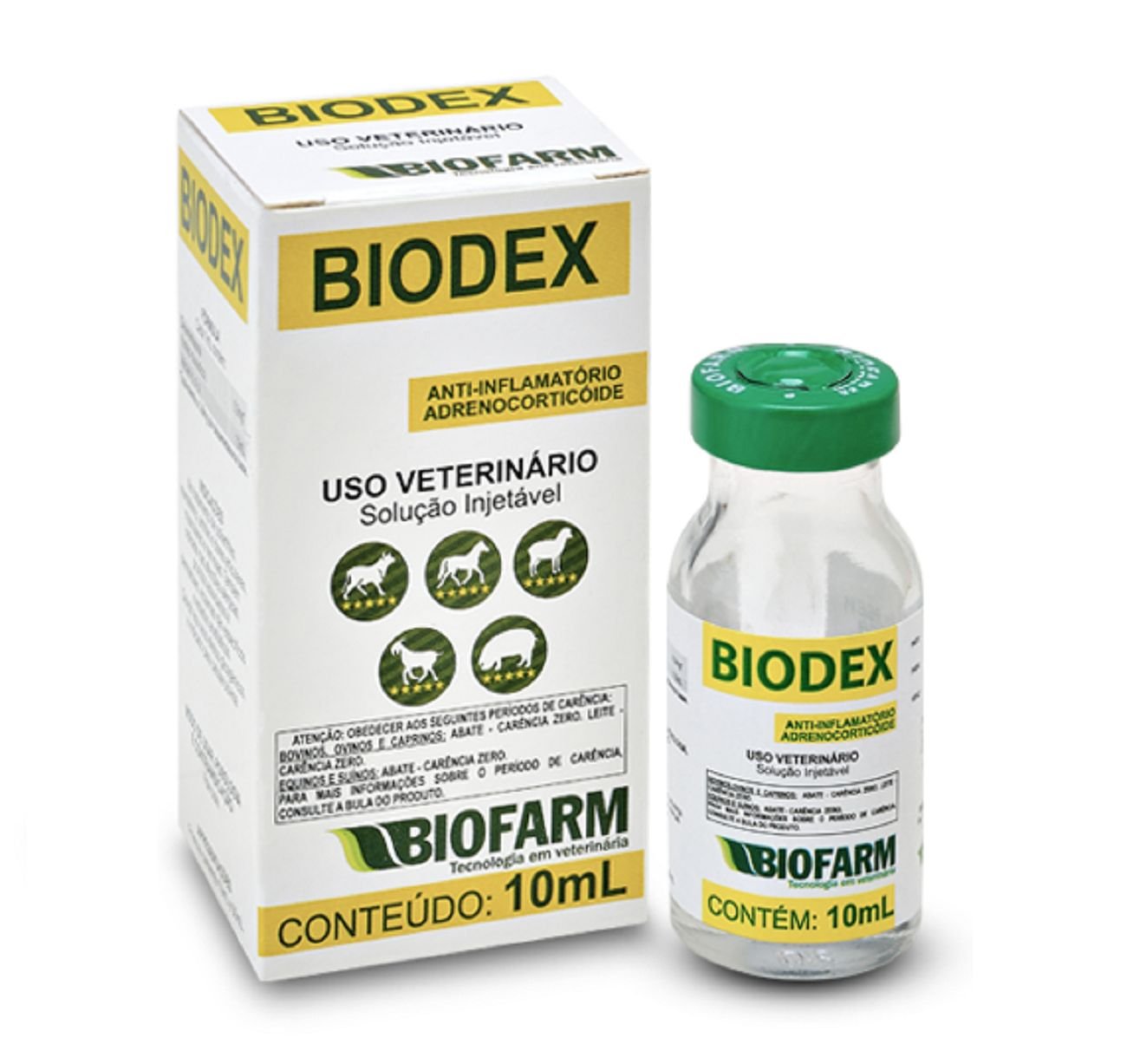 Biodex Injetável Anti inflamatório Antialérgico Dermatite