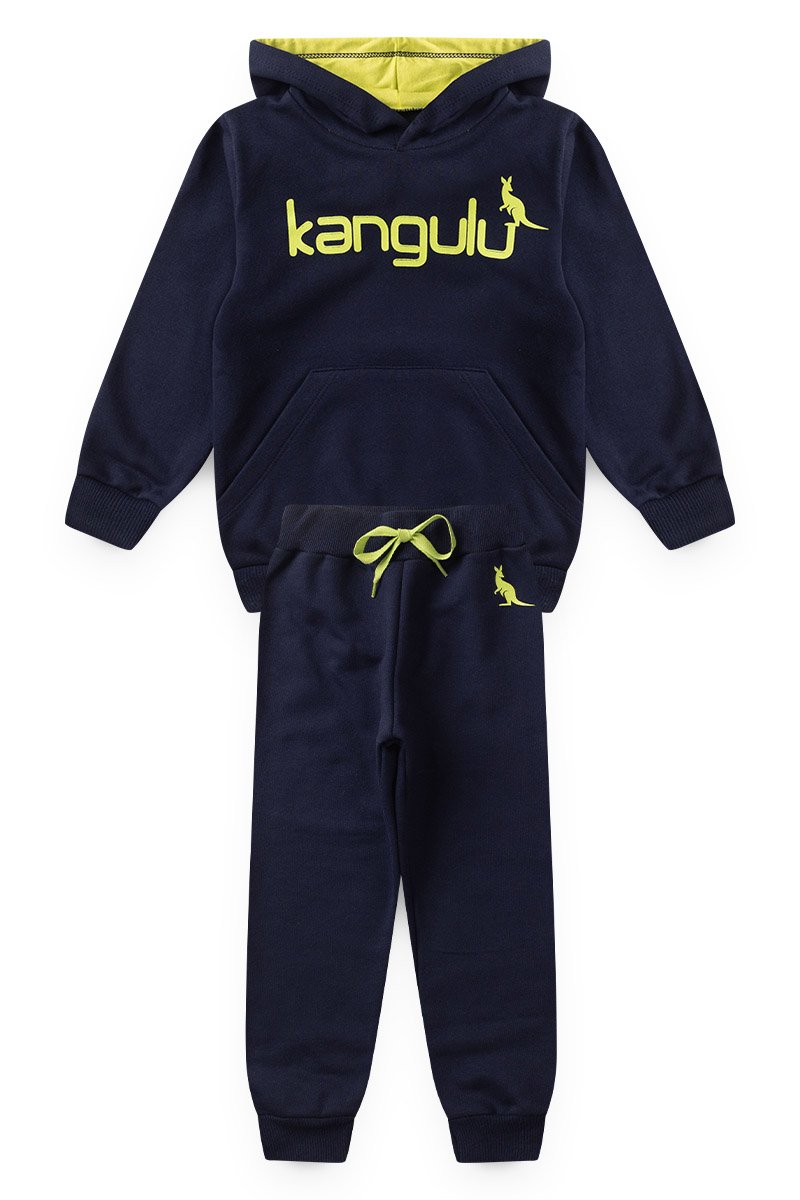 Conjunto Infantil Menino Kangulu Azul Marinho