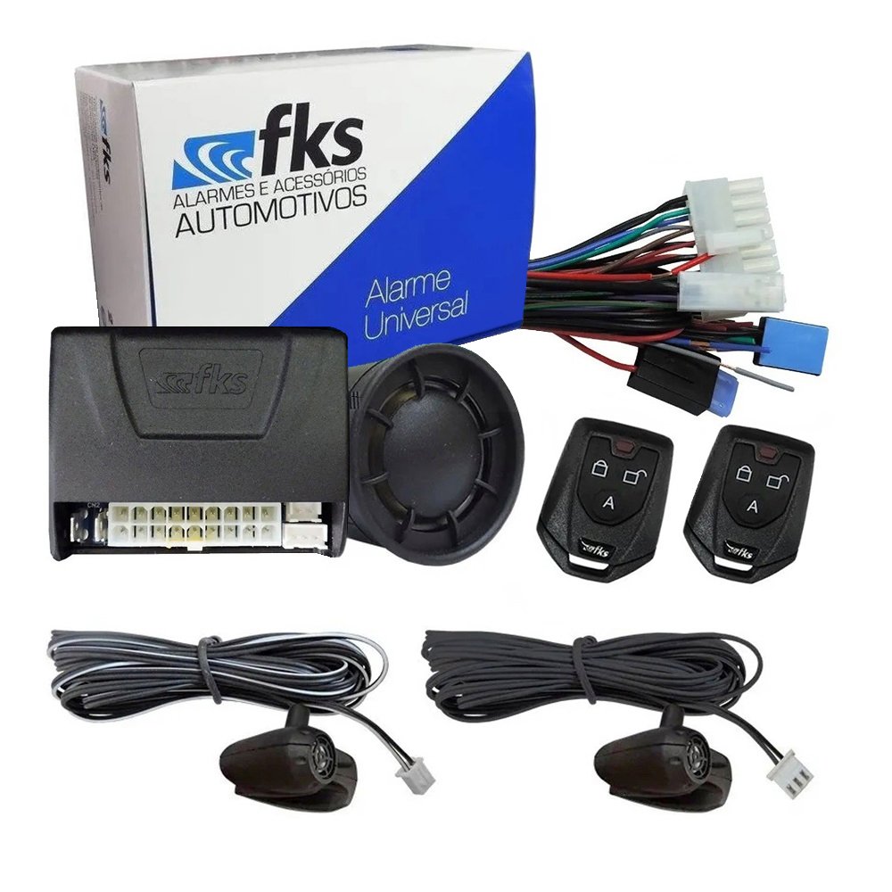 Alarme Automotivo Universal Fk Controles Cr Fks