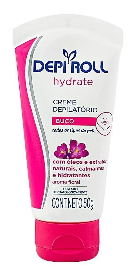 Depi Roll Hydrate Creme Depilatório Buço 50g