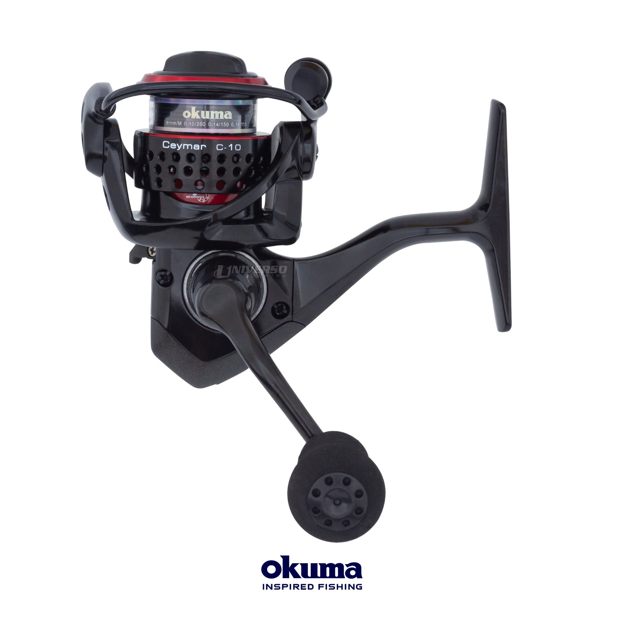 Molinete Okuma Ceymar C 10 Velocidade De 5 0 1 Drag De 3kg 7 Rolamentos