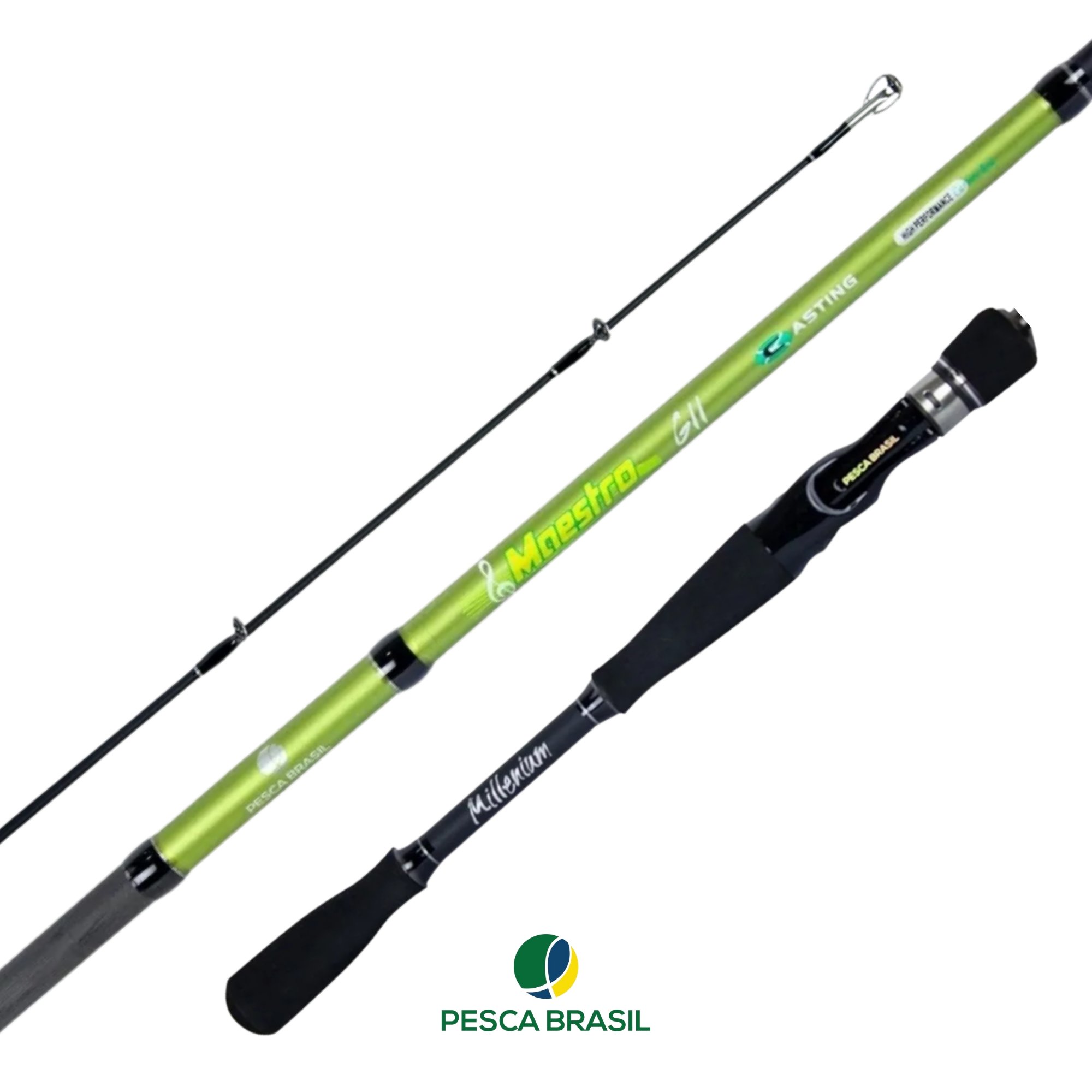 Vara Pesca Brasil Millenium Maestro Gii M Lb Carretilha