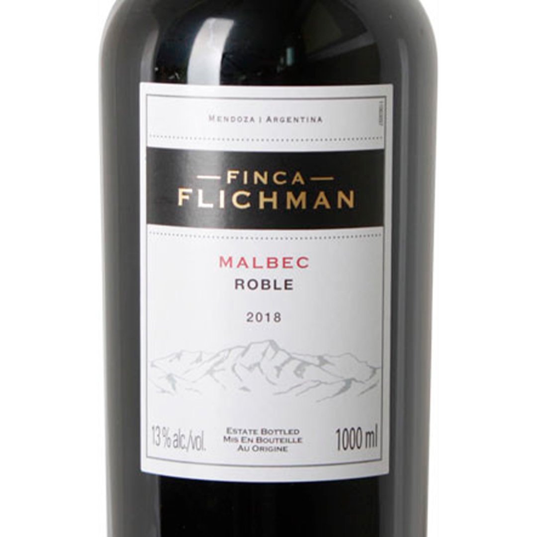 Vinho Tinto Finca Flichman Malbec Roble 1L