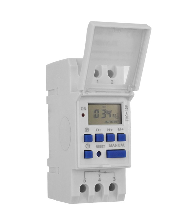 Programador Horário Bivolt Digital Com 28 On/ 28 Off (THC-15F) 16A