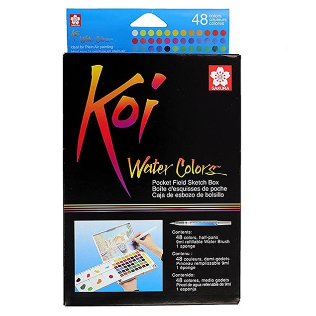 aquarela koi 48 cores 2