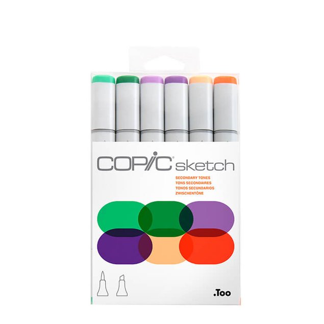 conjunto copic secondary tones