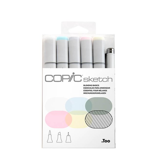 conjunto copic blending basics
