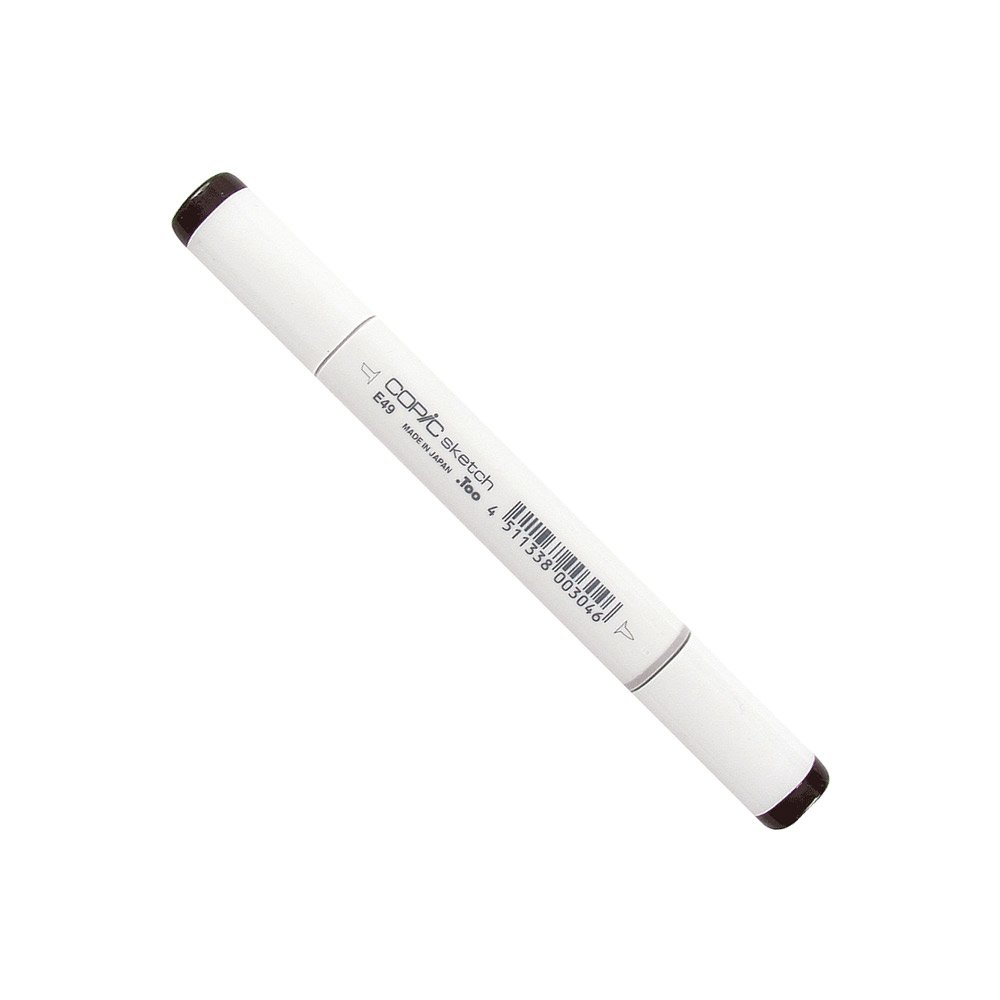 E49 - Copic Sketch Marker Dark Bark — Violeta Ink