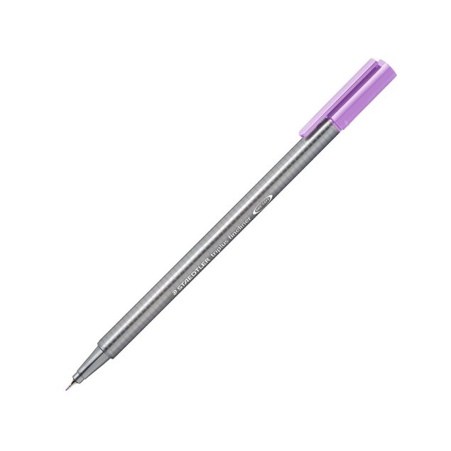 caneta fineliner staedtler triplus 334 62 lavanda