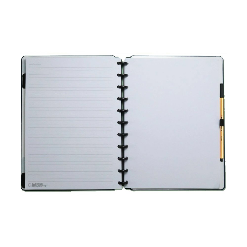 Caderno Inteligente Pandalu By Luluca Grande - 90g/m² Com 80 Folhas