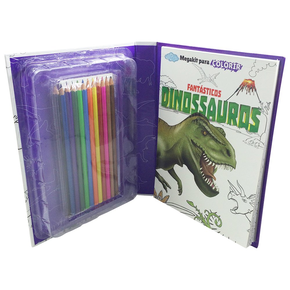 Livro para Colorir - Dinossauros