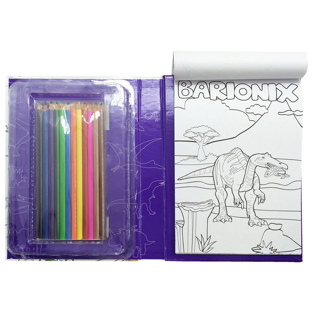 Livro Megakit Para Colorir Fantásticos Dinossauro Todolivro - Shopel  Papelaria