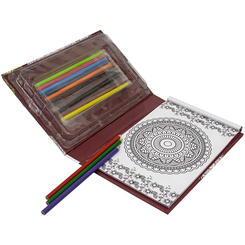 Kit Arteterapia - Mandalas para colorir - 4 livros