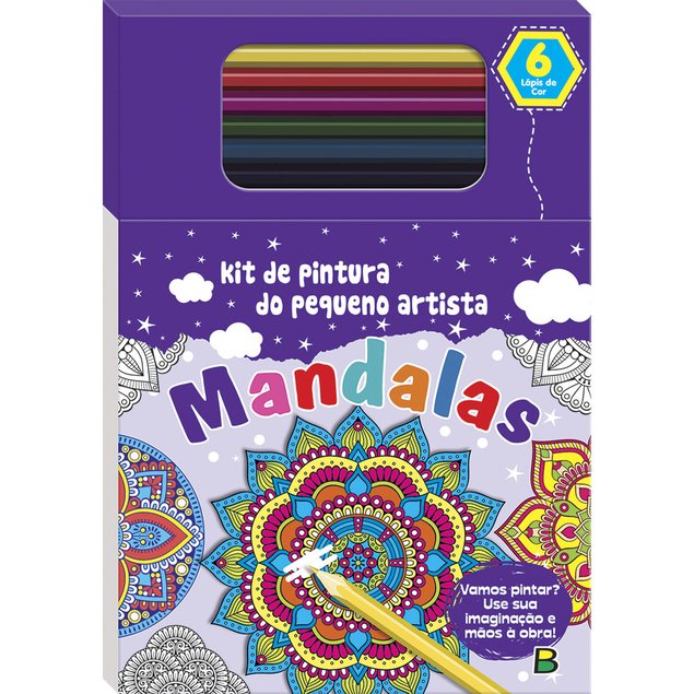 Livro 365 Desenhos para Colorir Brasileitura - Padihey