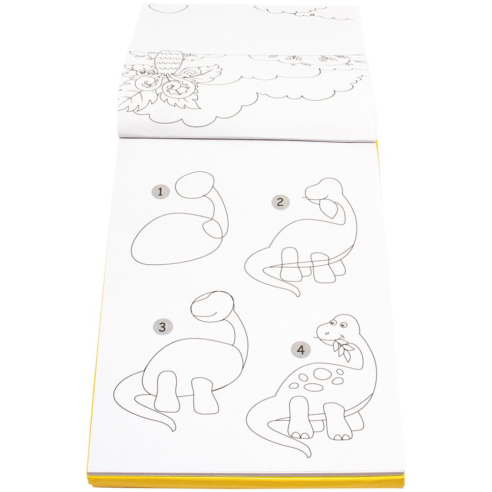 Livro - Meus 111 Desenhos para Colorir: Dinossauros - Livros de