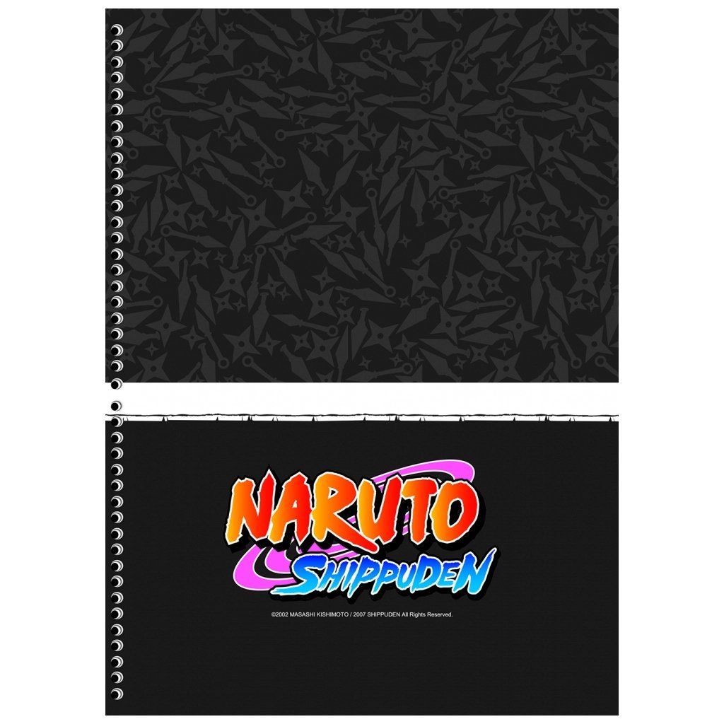 Caderno Universitário São Domingos Naruto 80 Folhas - Destro