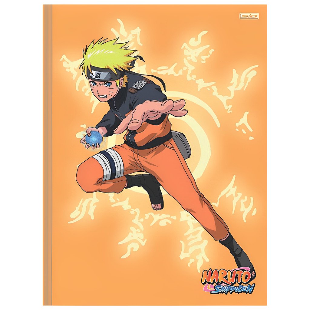 Kit 2 Cadernos Naruto Shippuden + Caderno Desenho Naruto - sd no