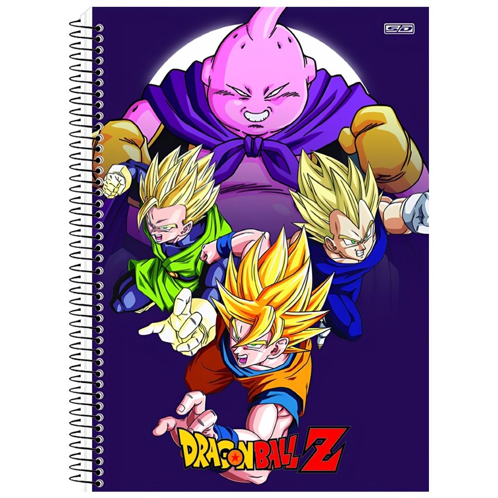 Caderno de Caligrafia A5 no Tema Dragon Ball Z