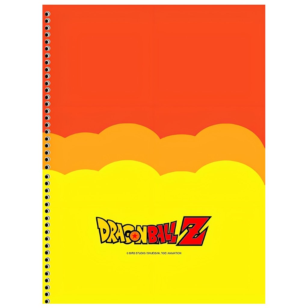 Caderno Brochura Universitário São Domingos Dragon Ball Z Com 80 Folhas