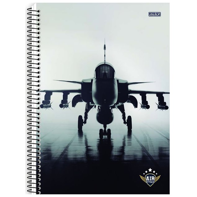 Caderno Espiral Univ Stitch Sorrindo 10Mat 160fls Foroni