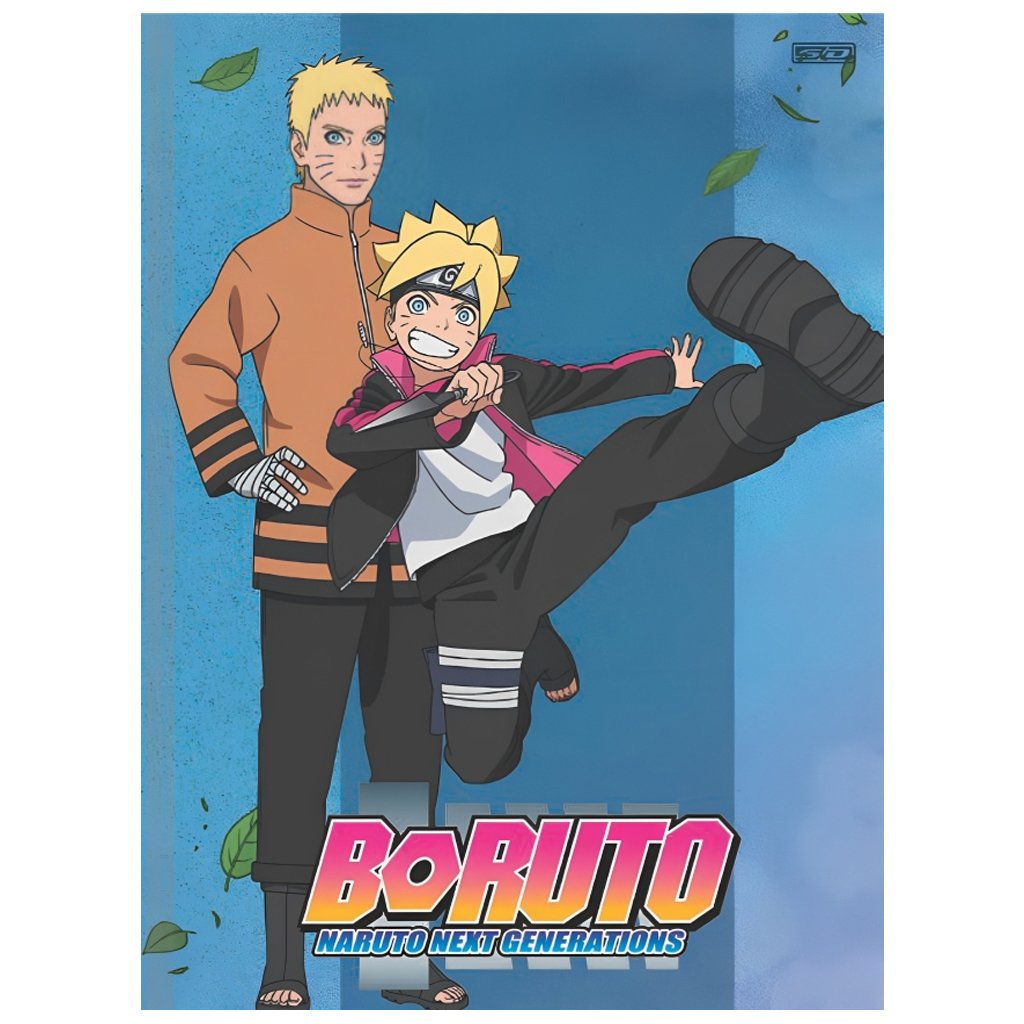 Caderno de Cartografia e Desenho, Boruto e Naruto - SD