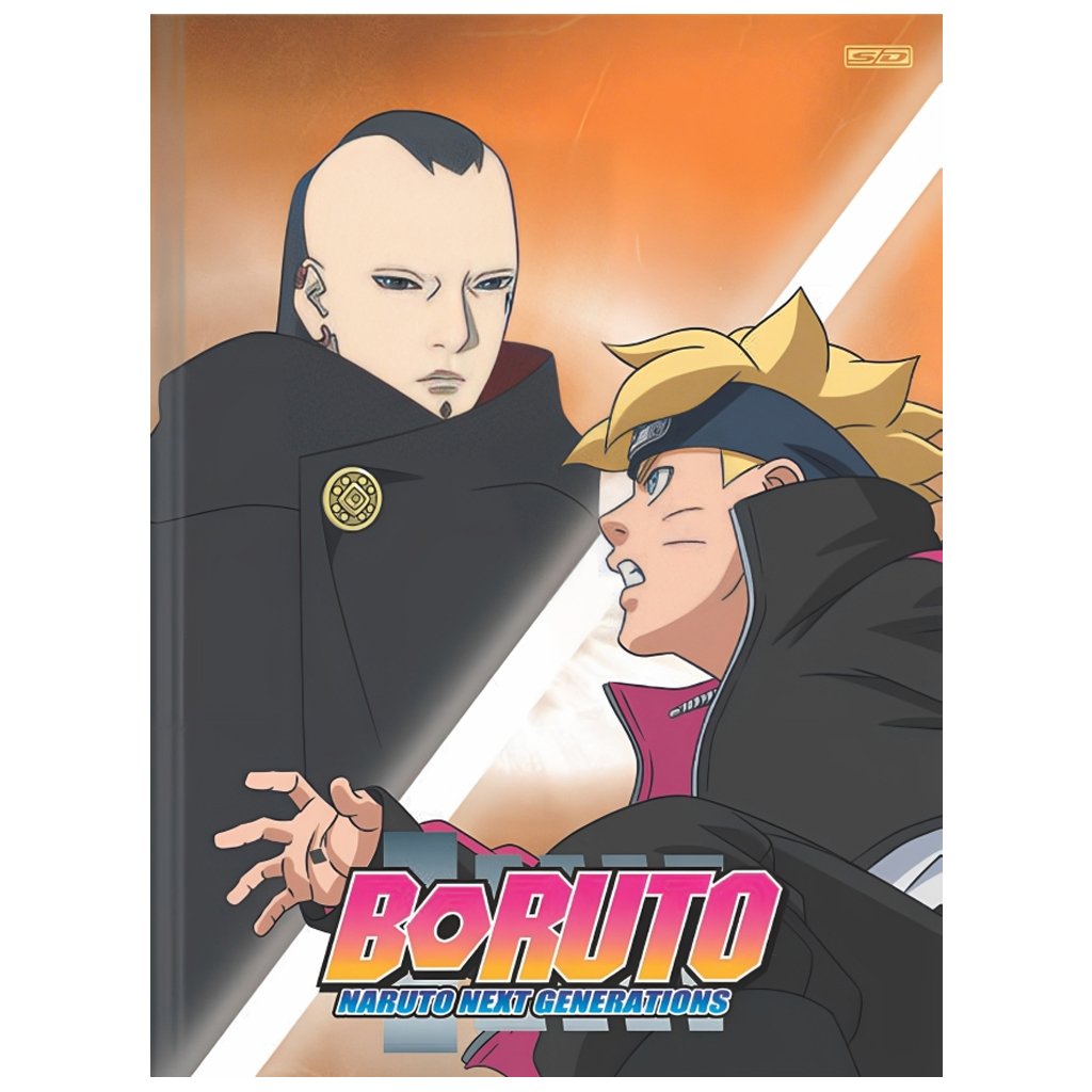 Caderno Universitário Brochura Boruto 80 Folhas SD