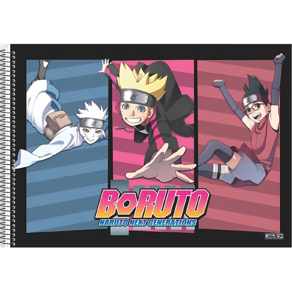 Caderno De Desenho São Domingos Boruto - Art Pel