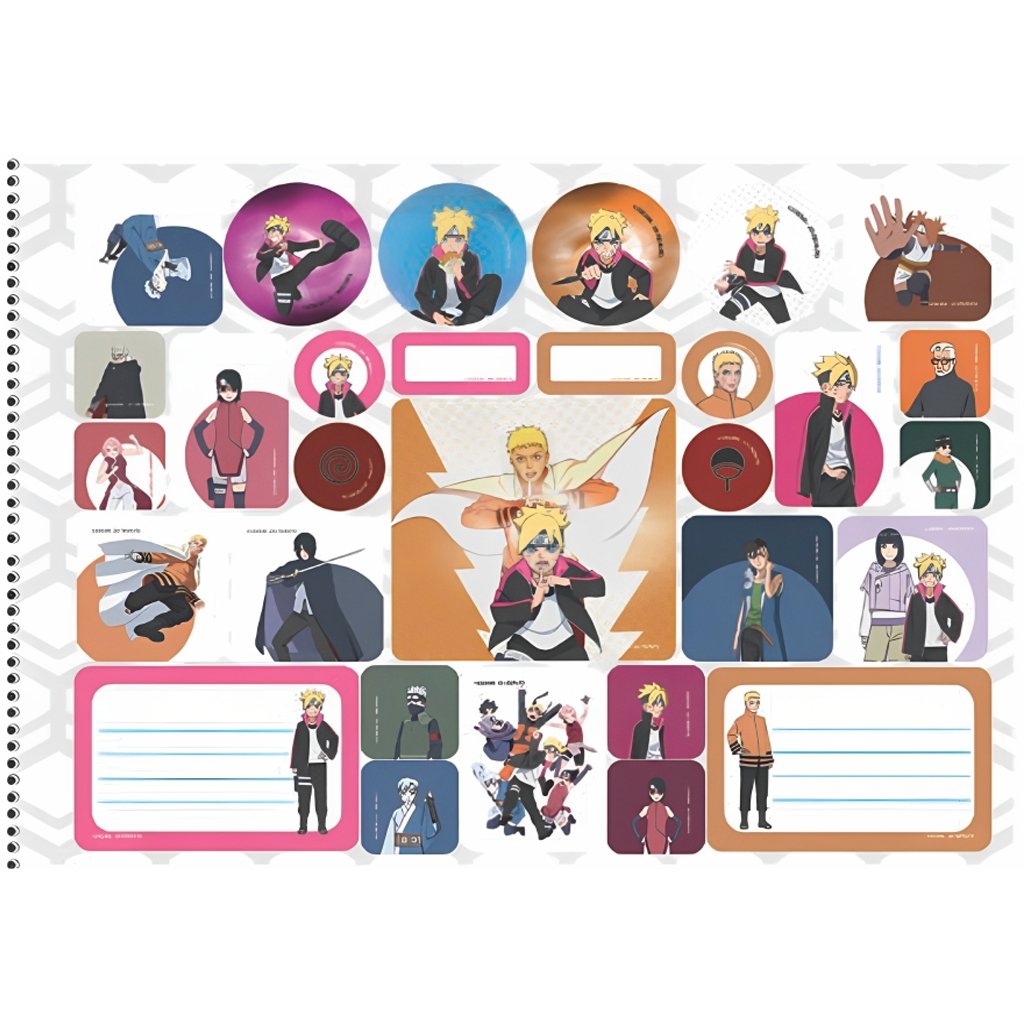 Caderno de Desenho CD 60fls Branco Boruto São Domingos - Welban