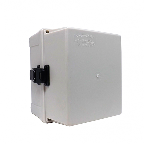 Quadro Plástico 250x160x120mm Cinza Quadro Plástico 250x160x120mm Cinza