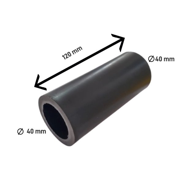 Tubo de Ligacao 40 x 40 x 120 mm Borracha Tubo de Ligacao 40 x 40 x 120 mm Borracha