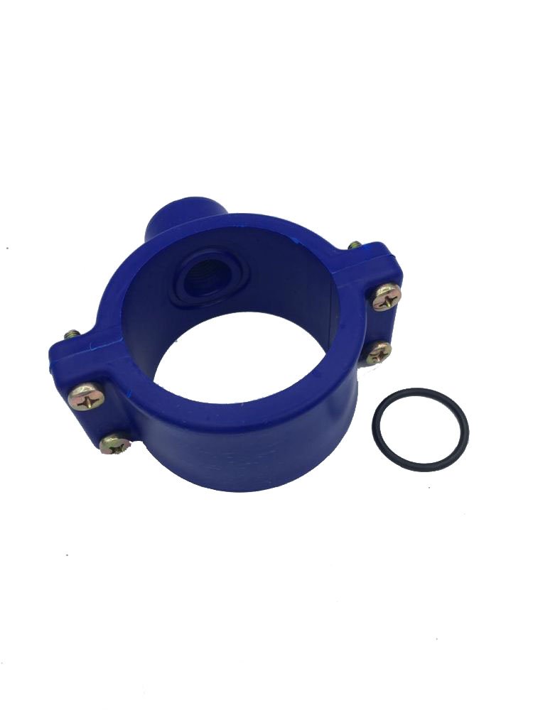 Abraçadeira para Cano 75 mm Rosca 1/2 (Parafuso)