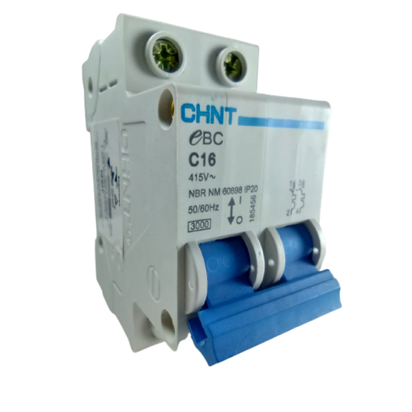 Disjuntor Din Bipolar 16 A Disjuntor Din Bipolar 16 A